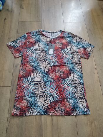 T-shirt manches courtes pour homme motifs fleurs xl MTX