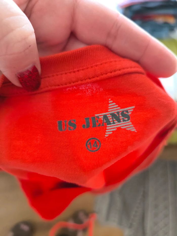 T shirt us jeans 14 ans - photo numéro 4