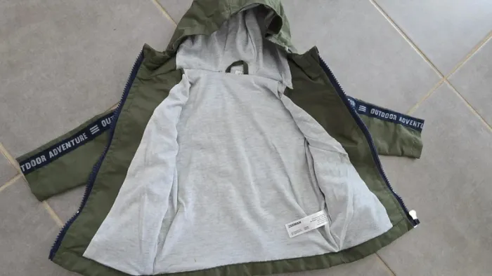 Veste imperméable kaki - photo numéro 3