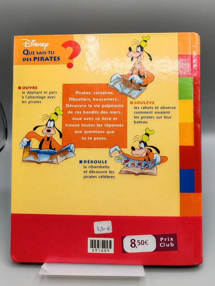 Livre animé Disney que sais-tu des pirates - photo numéro 2