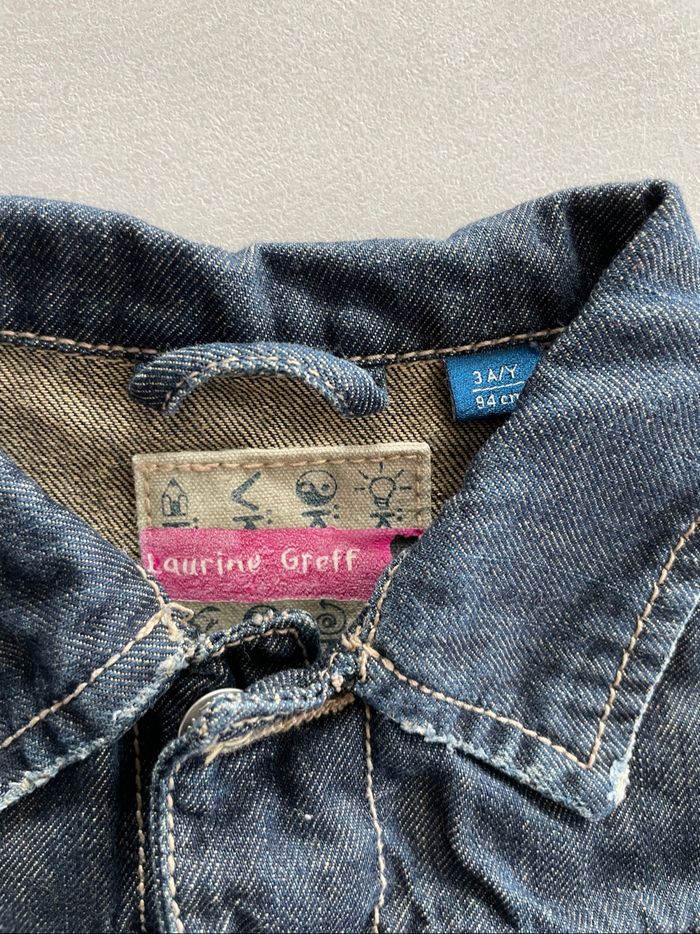 Veste en jean Okaidi 3 ans - photo numéro 3