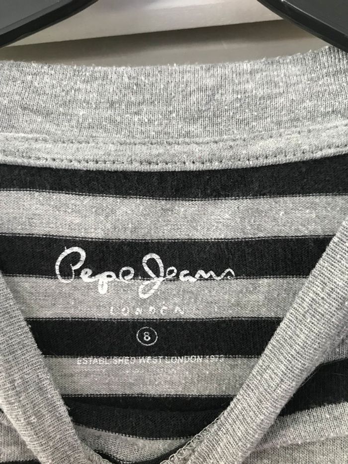 T-shirt ML rayé Pepe Jeans - photo numéro 2