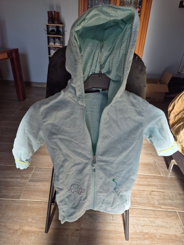 Poncho sortie de bain