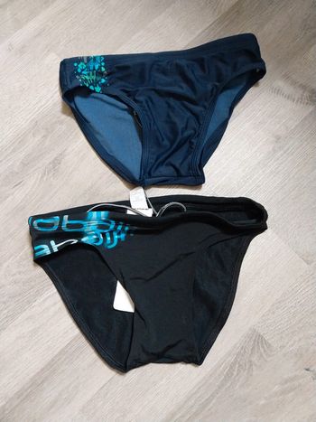 2 maillots de bain garçon nabaji 10 ans