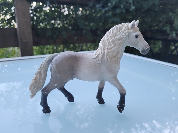 Lot de 3 Chevaux Scheich : noir et blanc, gris et blanc et blanc - photo numéro 8