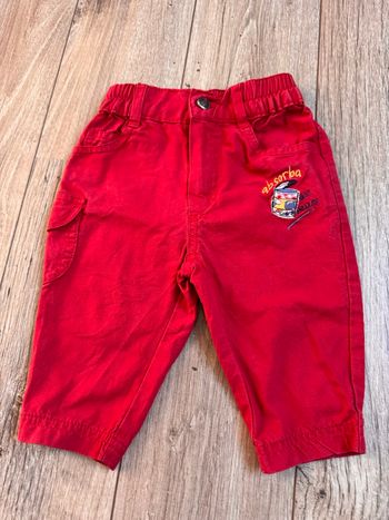 Pantalon Absorba 6 mois rouge