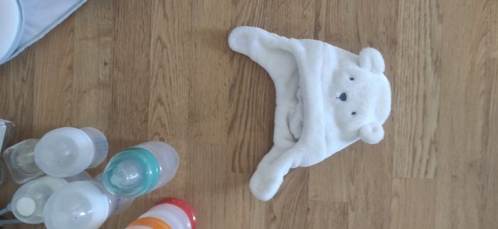 Bonnet bébé ours