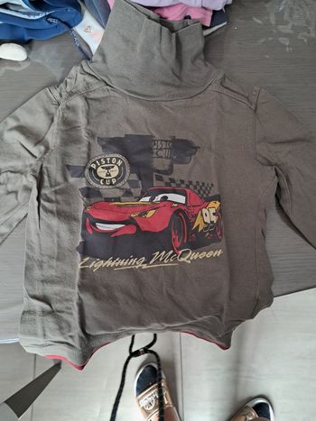 Pull col roule garçon