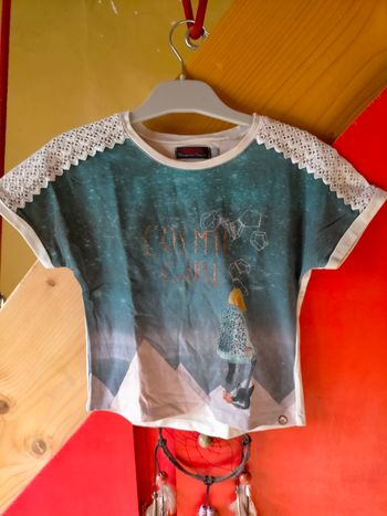 Joli tee shirt Catimini 5 ans