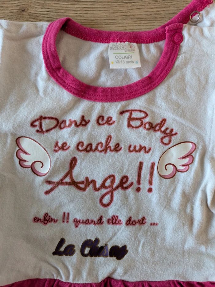 Lot de 9 bodies manches courtes Taille 18 mois - photo numéro 13