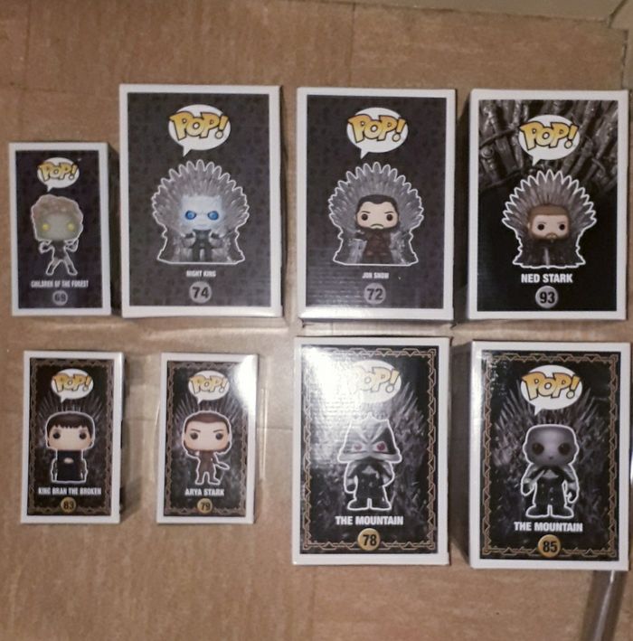 Funko Pop Lot Game Of Thrones GOT - photo numéro 2