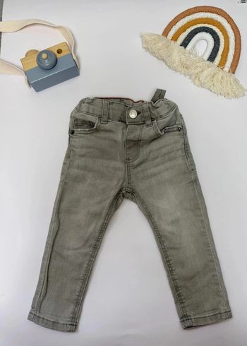 Jeans Zara Kids garçon gris taille 6-9 mois 74 cm parfait état