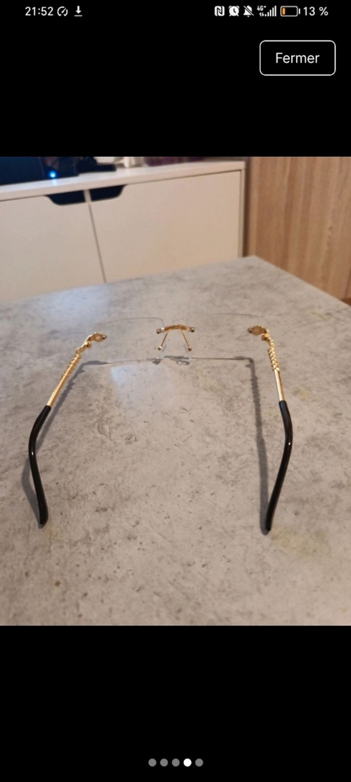 lunettes style cartier neuf - photo numéro 4