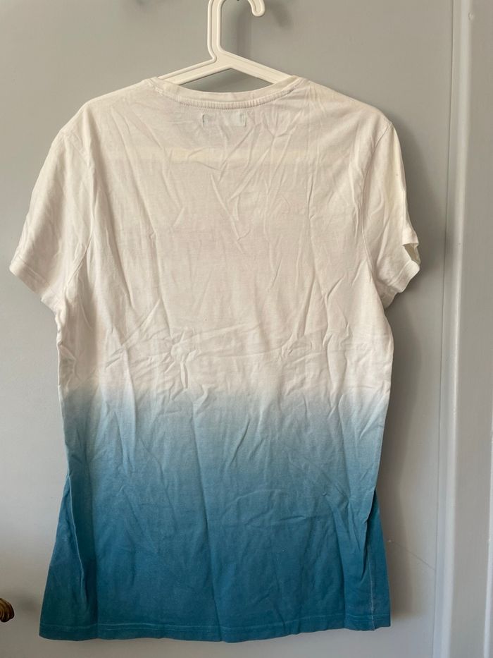 T-shirt blanc et bleu homme / Jules - photo numéro 2