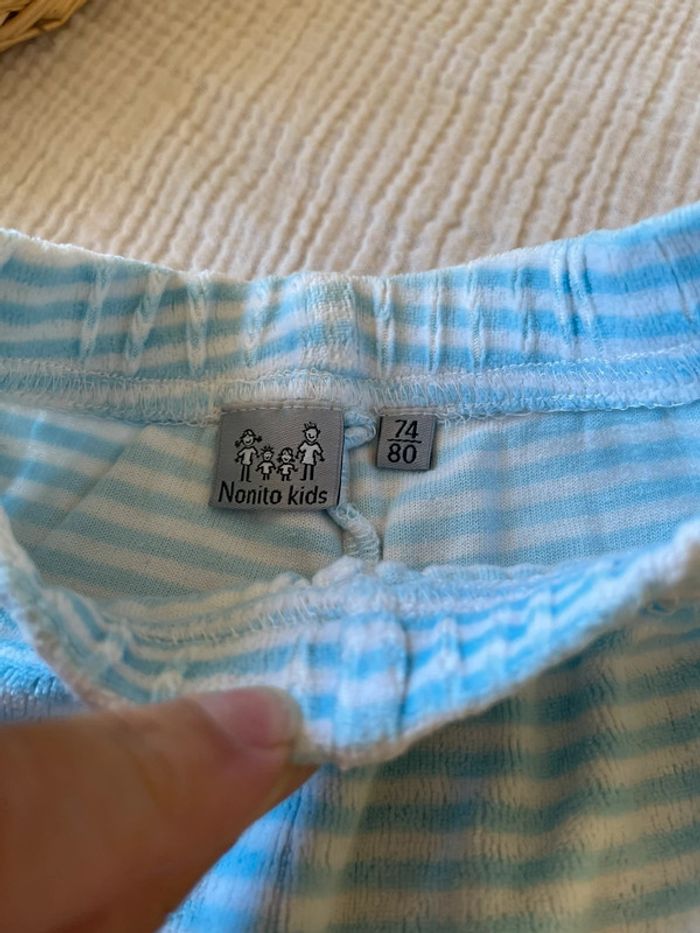 Lot de 2 short en éponge bleu - photo numéro 6