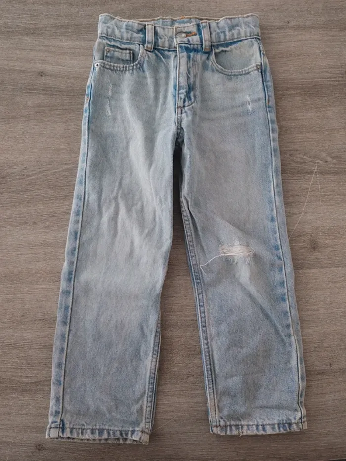 Jean Straight Effet Déchiré