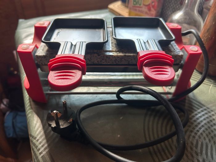Appareil à raclette duo