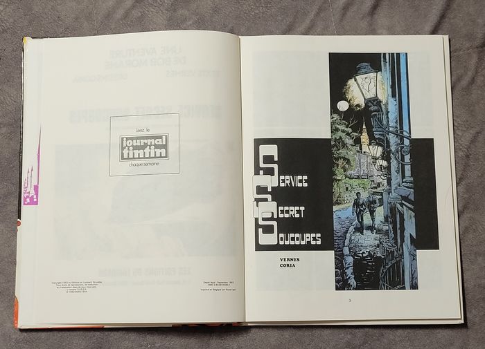 Bob Morane, tome 12 - Service secret soucoupes Coria (Dessins), Henri Vernes (Scénario) - photo numéro 3