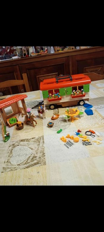 Roulotte playmobil