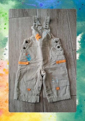 👶 Salopette Orchestra - Taille 12 mois