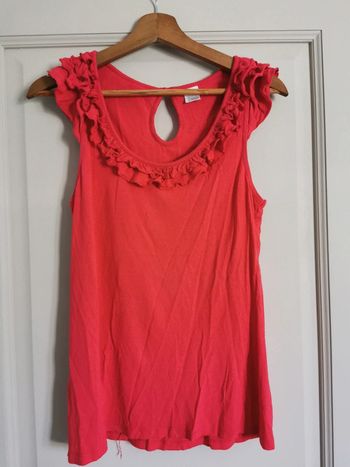 Top Camaïeu Rose fushia