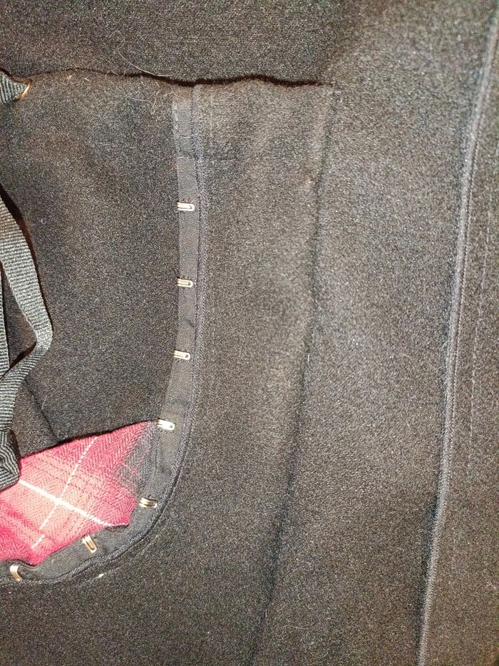 Manteau en laine femme, marque Animale, taille 44 - photo numéro 6