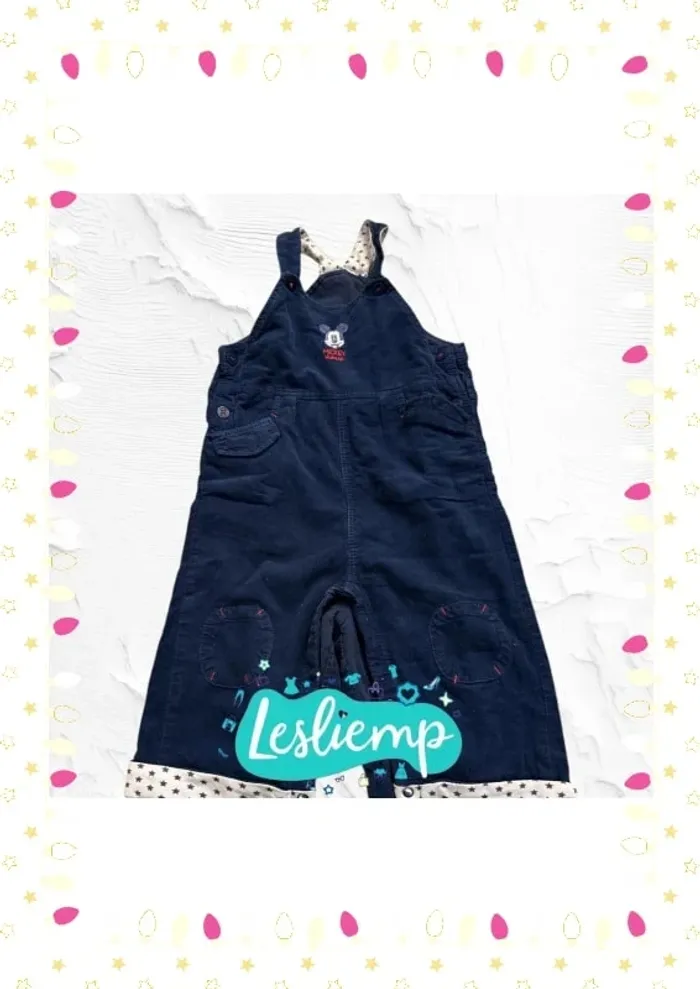 Salopette Disney 12 mois
