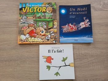Lot de 3 livres