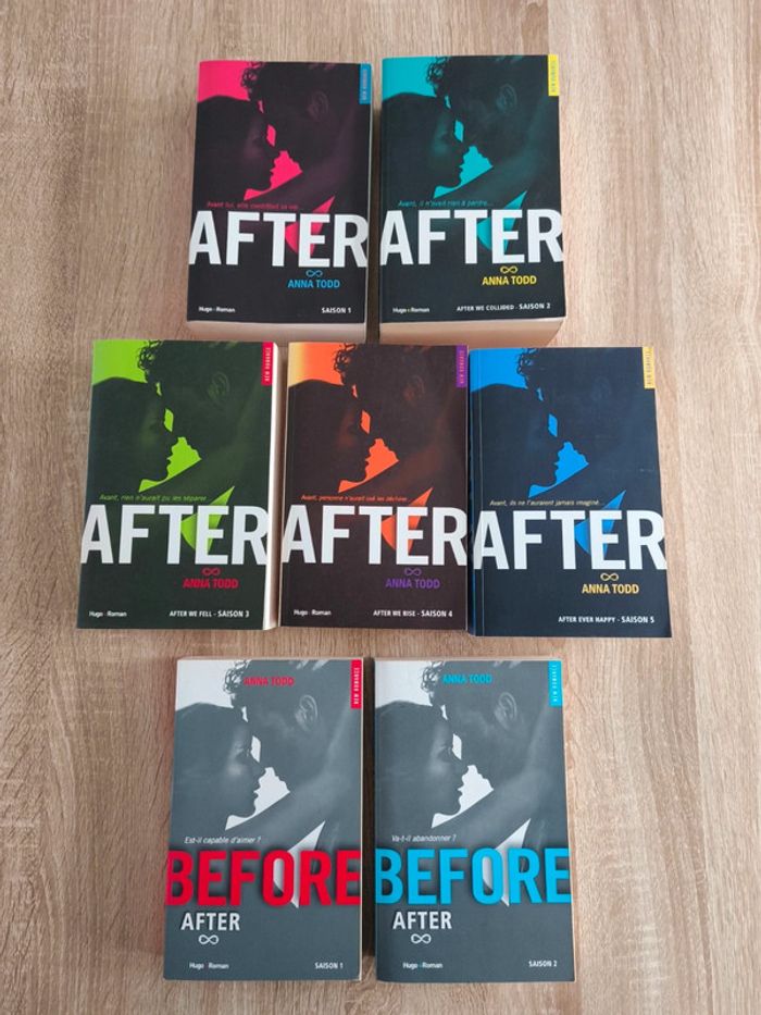 Livres after (T1 a 5) + before (T1&2) - photo numéro 2