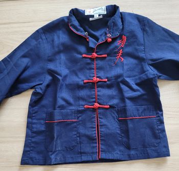 Chemise chinoise manches longues 2 ans