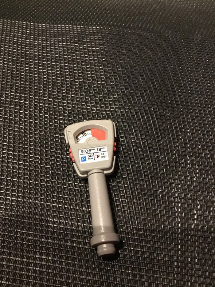 Playmobil borne parcmètre horodateur vintage pièces détachées 3988 - photo numéro 4