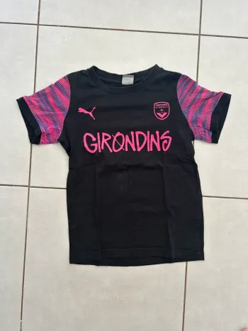 Tee shirt manches courtes puma Les Girondins 8 ans