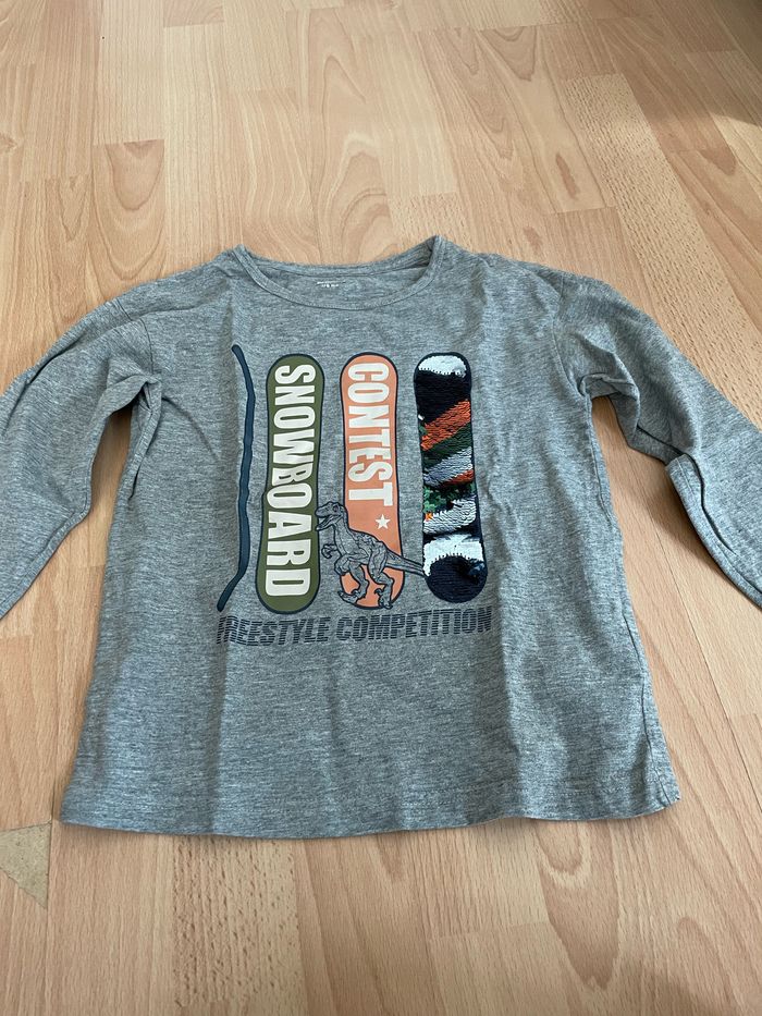 Lot t-shirts manches longues - photo numéro 2