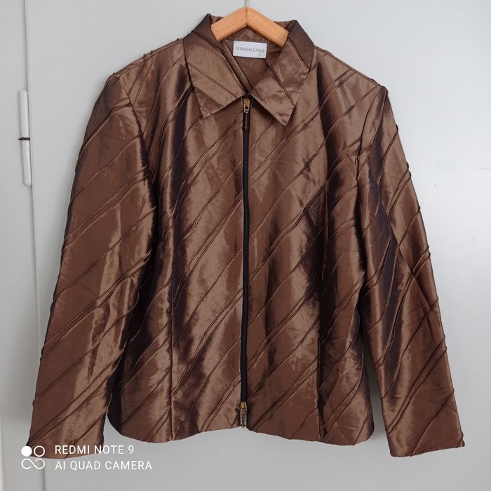 Veste kaki moirée t42