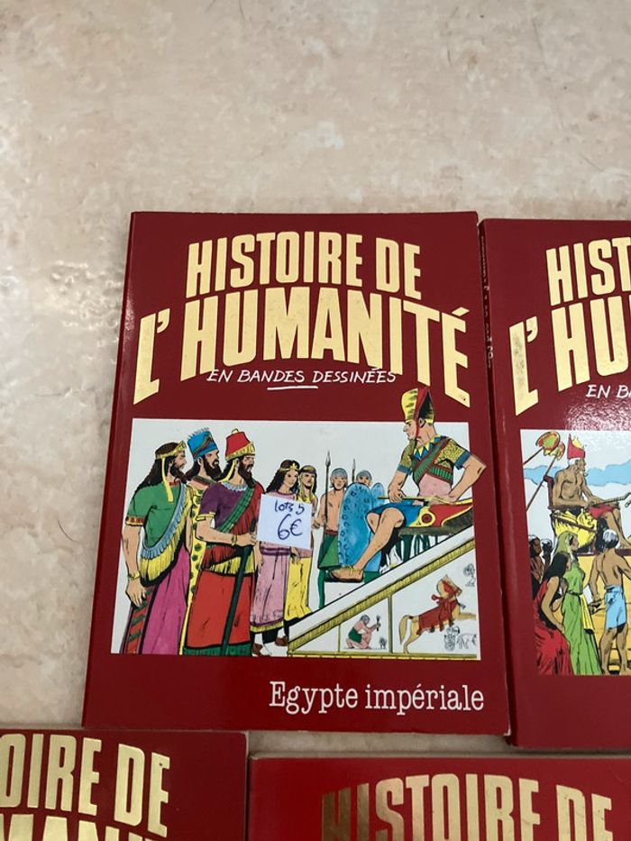Lot 5 BD "L’Histoire de l’humanité en BD" - photo numéro 5