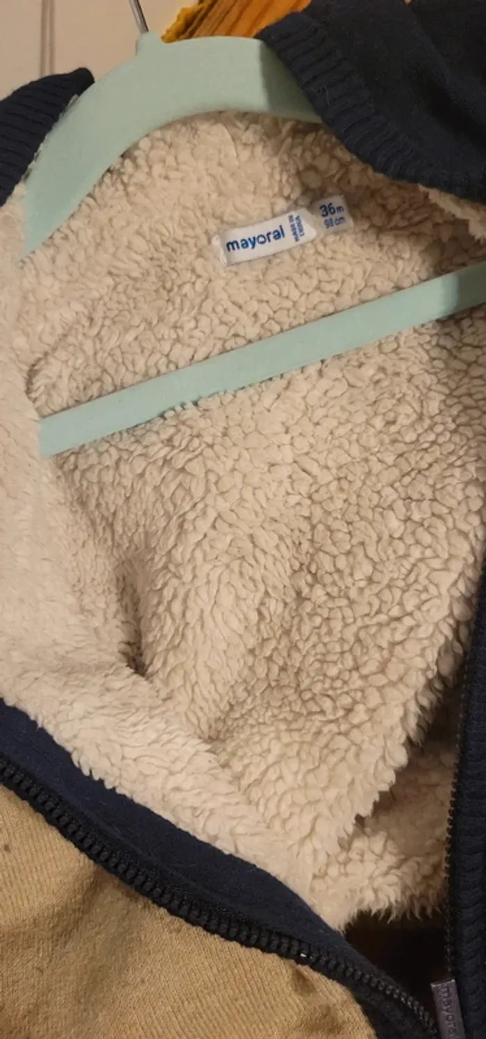 Veste laine et polaire - photo numéro 7