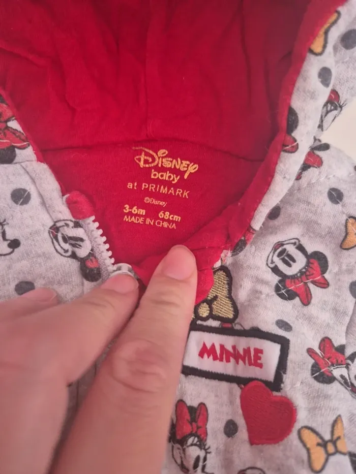 Combinaison / manteau minnie 3 mois - photo numéro 9