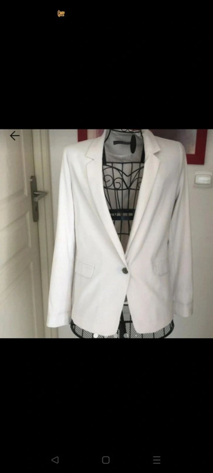 Veste blanche atmosphère - photo numéro 3