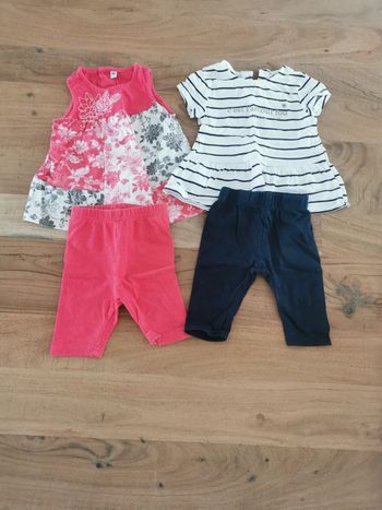 Lot de 2 ensembles 6mois