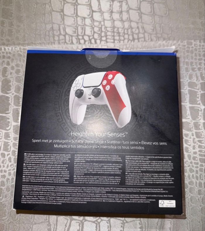 Manette God of War sans fil Sony DualSense Edition limitée 20e anniversaire - photo numéro 2