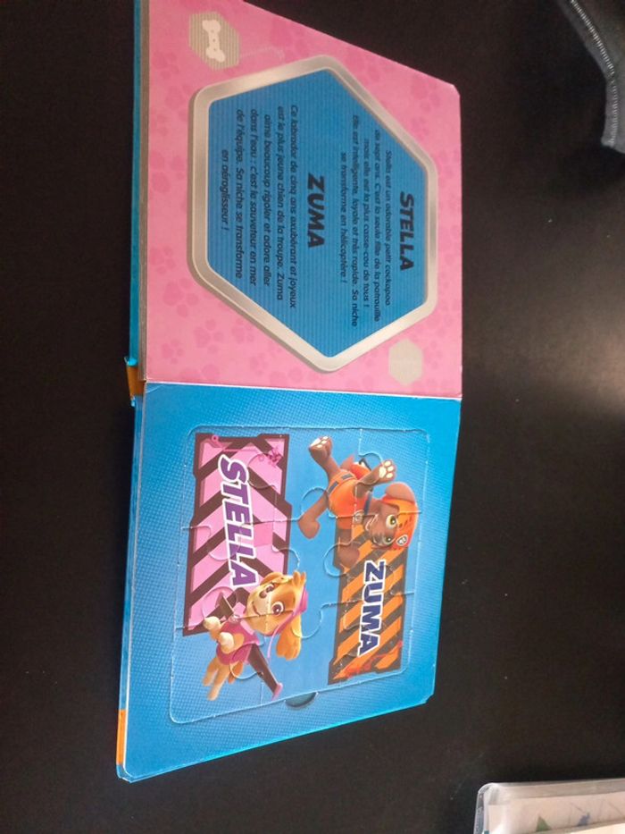 Livre puzzle paw patrol - photo numéro 6