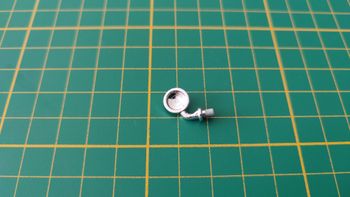 Rétroviseur gauche chromé référence 30641027 pièce détachée Playmobil #E17