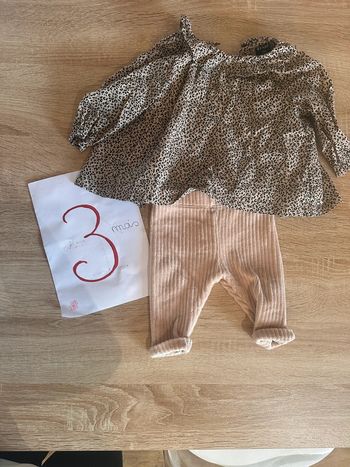 Ensemble tenue bébé fille 3 mois