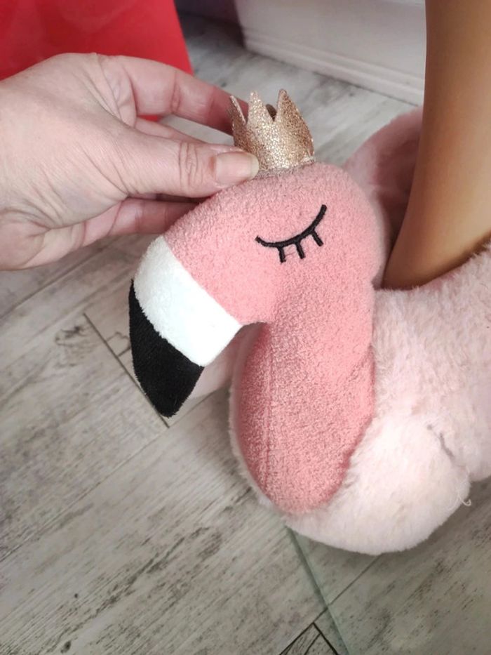 Les chaussons de Patoche flamand rose - photo numéro 5