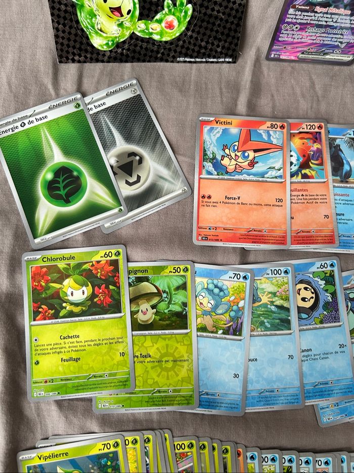 Lot cartes Pokémon foudre noire EV10.5 - photo numéro 4