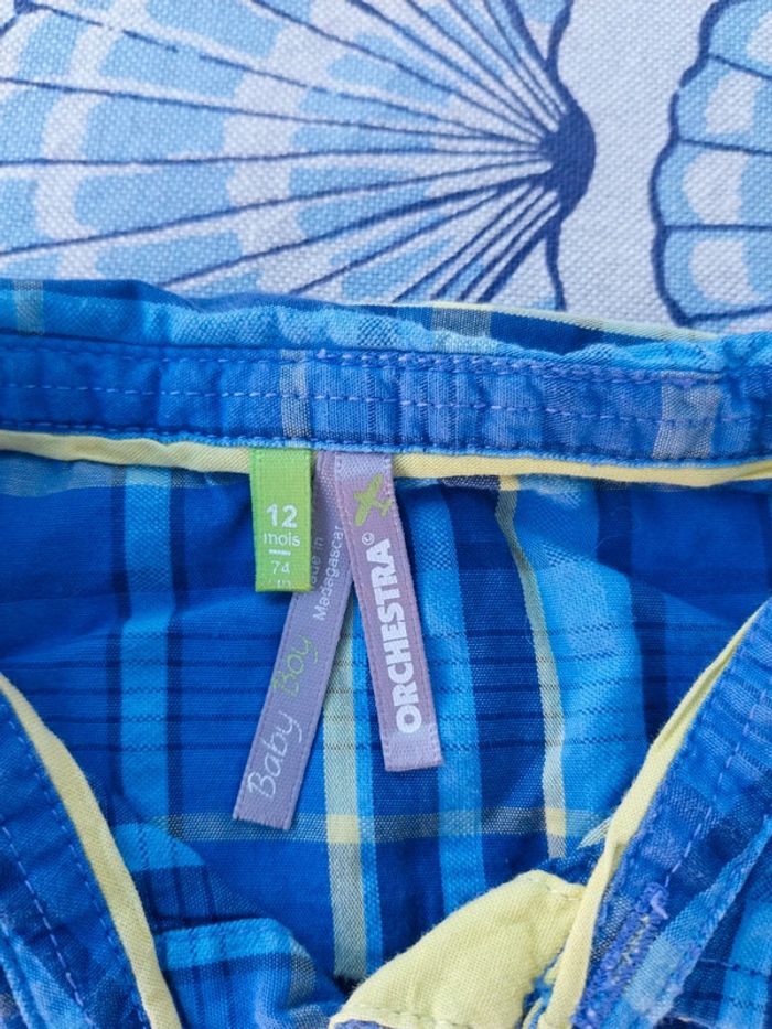 Chemise bébé garçon 12 mois - photo numéro 2