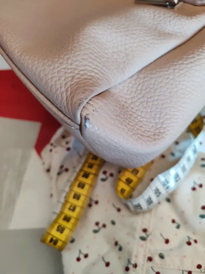 Sac bandoulière beige - photo numéro 5