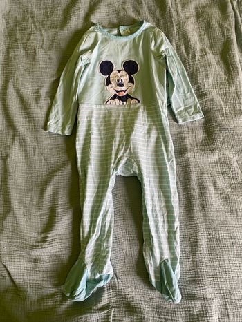 Pyjama une pièce léger Mickey garçon, taille 23 mois