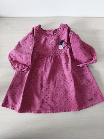 Robe à pois 6mois