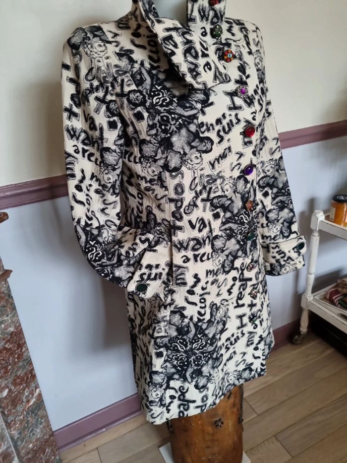 Manteau desigual 40( étiquette 42) - photo numéro 5